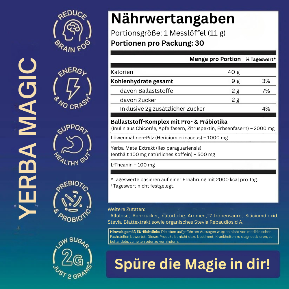 SheisBeauty® Yerba Magic Tee - Das Original